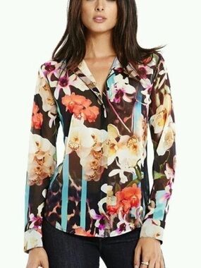 Guess Marciano Floral Blouse (NWT)